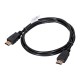LANBERG HDMI CABLE V1.4 M/M 1M CCS BLACK
