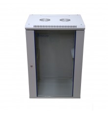 Extralink Кабинет для установки в стойку 18U 600x450 Серый настенный