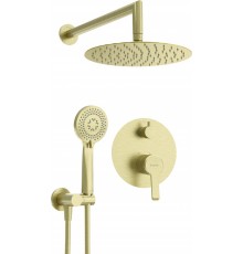 Concealed shower set