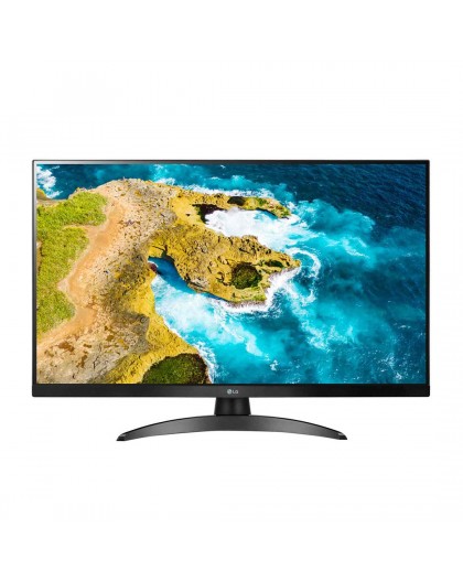 LG Monitor 27TQ615S-PZ 27 ", IPS, FHD, 1920 x 1080, 16:9, 14 ms, 250 cd/m2, Black, 60 Hz, HDMI ports quantity 2