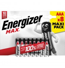 ENERGIZER BATTERIES MAX AAA LR03 /8 ECO