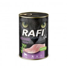 RAFI Cat täiskasvanud koos küülikuga - märg kassitoit - 400g