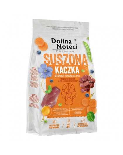 DOLINA NOTECI Premium Dried Duck - dried food for dogs - 9kg