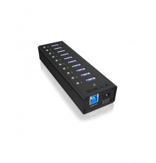 ICY BOX IB-AC6110 USB 3.2 Gen 1 (3.1 Gen 1) Type-B 5000 Mbit/s Black