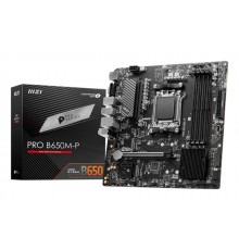 Материнская плата MSI PRO B650M-P, AMD B650, Socket AM5, micro ATX