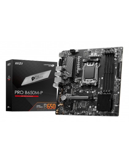 MSI PRO B650M-P emaplaat AMD B650 Socket AM5 micro ATX