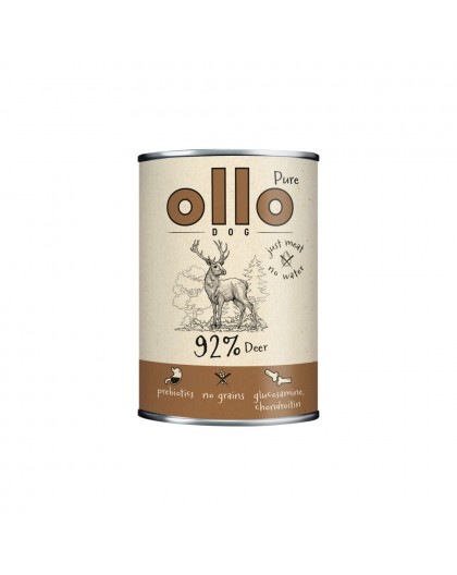 OLLO Pure Deer – wet dog food – 850 g