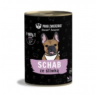 PAKA ZWIERZAKA Seventh Heaven Pork with plum - wet dog food - 400g