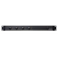 AUDAC EPA254 audio amplifier 4.0 channels Black