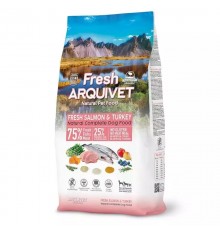 ARQUIVET Fresh Salmon with turkey - semi-moist dog food - 2,5 kg