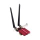 Cudy WE9300 network card Internal WLAN / Bluetooth 5765 Mbit/s