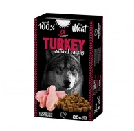 ALPHA SPIRIT Turkey natural snacks - treat for dogs - 80g