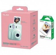 Fujifilm | Камера Instax Mini 12 + Instax Mini Glossy (10 пл) | Мятный зеленый | 800