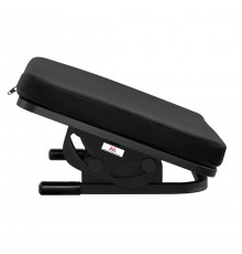 Maclean MC-460 Ergonomic Footrest Leg Foot Rest Infinitely Adjustable Angle Under Desk Removable Cushion Cushioned