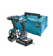 MAKITA 18V 3x5.0Ah MAKPAC Combo Kit DLX2339JX1
