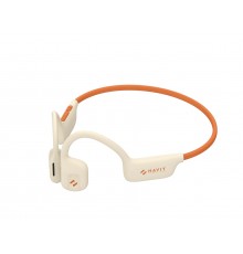 Наушники Havit E510BT Freego1 Air – открытые наушники с проводящей акустикой, бежевые