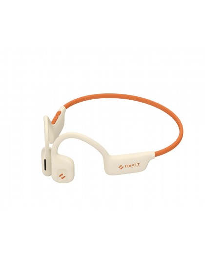 Havit E510BT Freego1 Air – Open Ear Air Conduction Headphones, beige