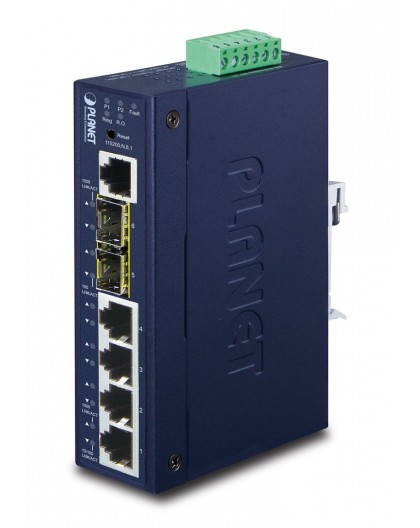 PLANET IGS-5225-4T2S network switch Managed L2+ Gigabit Ethernet (10/100/1000) Blue