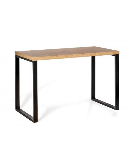 Unique TEO desk 120 x 60 cm black/oak