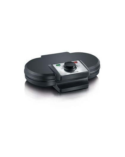 Severin WA 2106 waffle iron 2 waffle(s) 1200 W Black