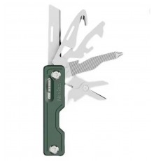 NexTool NE20098 10-in-1 multi-tool knife, green