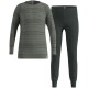 Thermal underwear - Odlo Set long ACTIVE WARM SET size 164 cm Grey