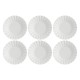 Set of 6 Ducale Soup Plates - White, 22 cm