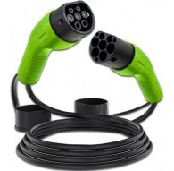 Qoltec 52472 electric vehicle charging cable Black Type 2 5 m