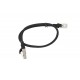 PATCHCORD KAT.6 UTP 0.5M CZARNY FLUKE PASSED LANBERG 10-PACK