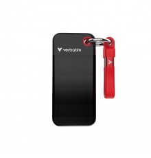 Verbatim Pocket SSD USB 3.2 Gen 2 2TB Black/Red
