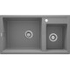 2-bowl granite sink