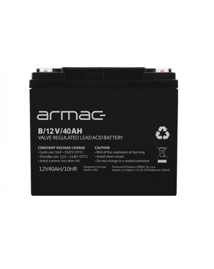 Universal gel battery for Ups Armac B/12V/40Ah