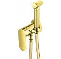 Concealed bidet mixer with bidetta shower head