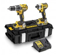 Dewalt System AKU 18 Volt 18 Volt Combo Kit: DCD796, DCF887, 2
