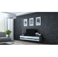Cama TV stand VIGO NEW 30/180/40 grey/white gloss
