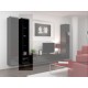 Cama Glass-case VIGO '180' 180/40/30 black/black gloss