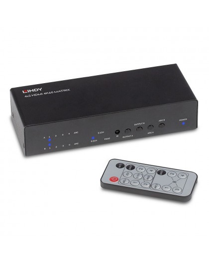 Lindy 4x2 HDMI 4K60 Matrix