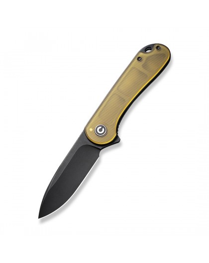 Knife CIVIVI Elementum D2 Ultem Amber&Black