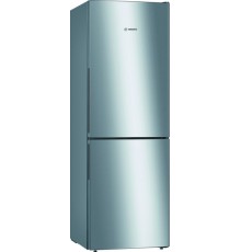 Bosch Serie 4 KGV33VLEA fridge-freezer Freestanding 289 L E Stainless steel