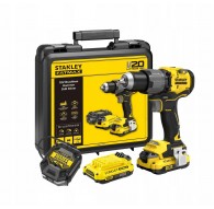 18V cordless drill/driver SFMCD725D2K STANLEY
