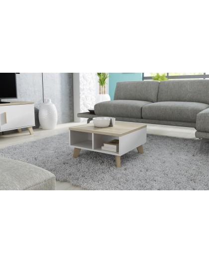 Cama LOTTA 60 coffee table white/sonoma oak