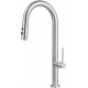 Kitchen faucet with pull-out spout - 2 types of spray