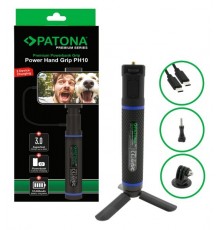 PATONA Premium Grip Power Hand PH10 + powerbank Black