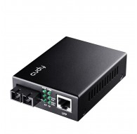 Cudy MC100GSA-20 network media converter 1000 Mbit/s 1310 nm Single-mode Black