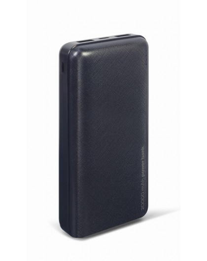 Gembird PB20-02 power bank Liitium Polümeer (LiPo) 20000 mAh Must