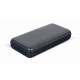 Gembird PB20-02 power bank Liitium Polümeer (LiPo) 20000 mAh Must