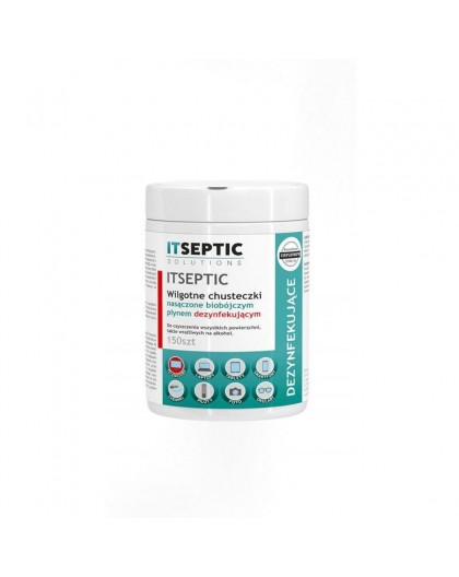 ITSEPTIC wipes wet disinfectant wipes for electrical appliances, for all surfaces 150 pcs