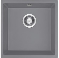 Suspended 1-bowl granite sink