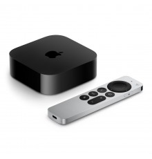 Apple TV 4K Black, Silver 4K Ultra HD 64 GB Wi-Fi