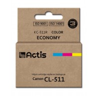 Actis KC-511R Ink (replacement for Canon CL-511 Standard 12 ml color: cyan, magenta, yellow)